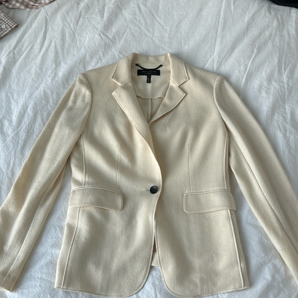Rag & bone wool / cashmere blazer size 4